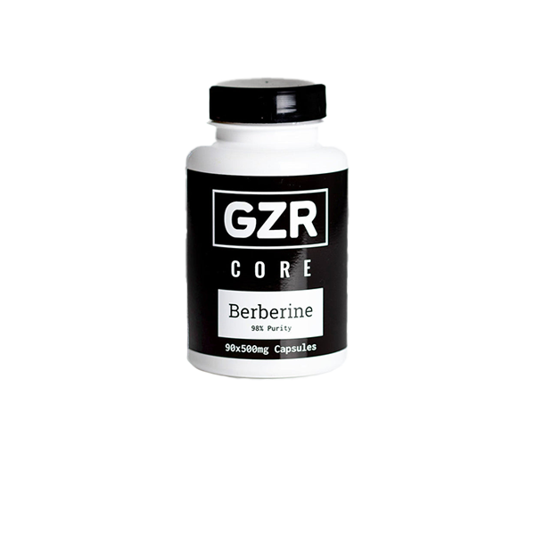 GZR 500mg Berberine Capsules - 90 Caps