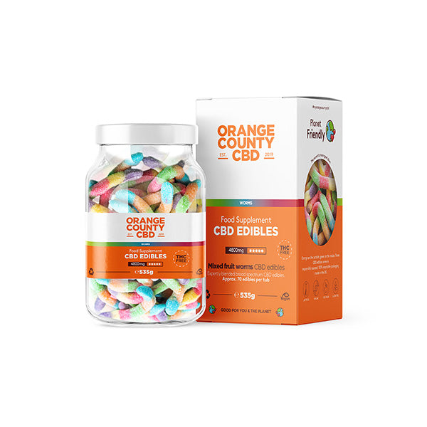 Orange County 4800mg CBD Gummies - Large Pack