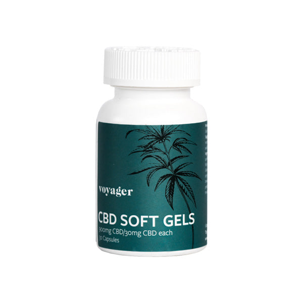 Voyager 900mg Gels Souples CBD - 30 Caps