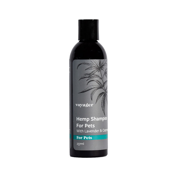 Voyager Pets Shampoing au chanvre à la lavande et à l'avoine - 273 ml