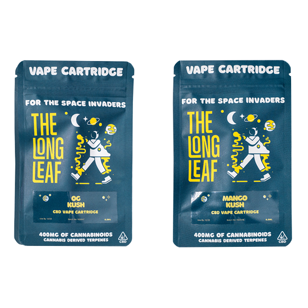 The Long Leaf 400mg Full Spectrum CBD Vape 0.5ml (BUY 1 GET 1 FREE) - Shop Now At The CBD Hut 