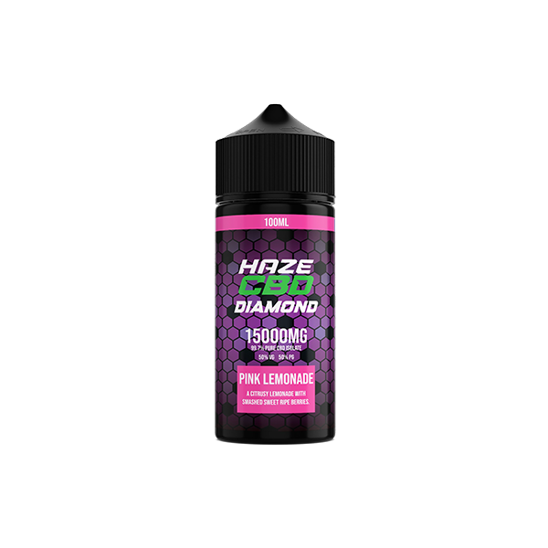 Haze CBD Diamond 15000mg CBD E-Liquid - 100ml - Shop Now At The CBD Hut 