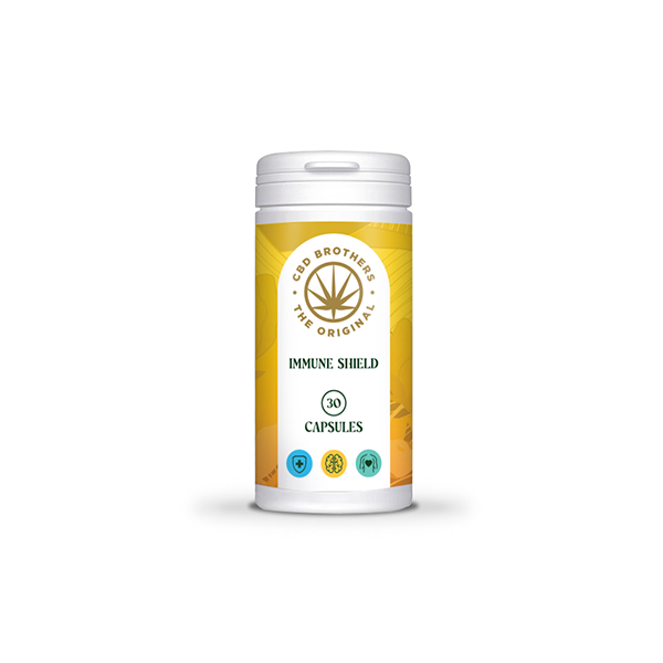 CBD Brothers Immune Shield 500mg Capsules - 30 Caps