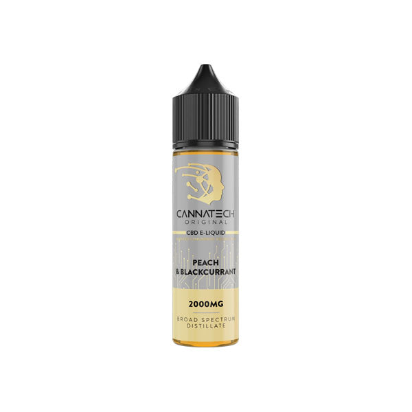 Cannatech 2000mg Broad Spectrum CBD E-liquid - 50ml - Shop Now At The CBD Hut 