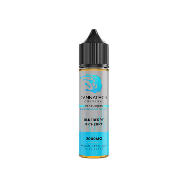 Cannatech 2000mg Broad Spectrum CBD E-liquid - 50ml - Shop Now At The CBD Hut 