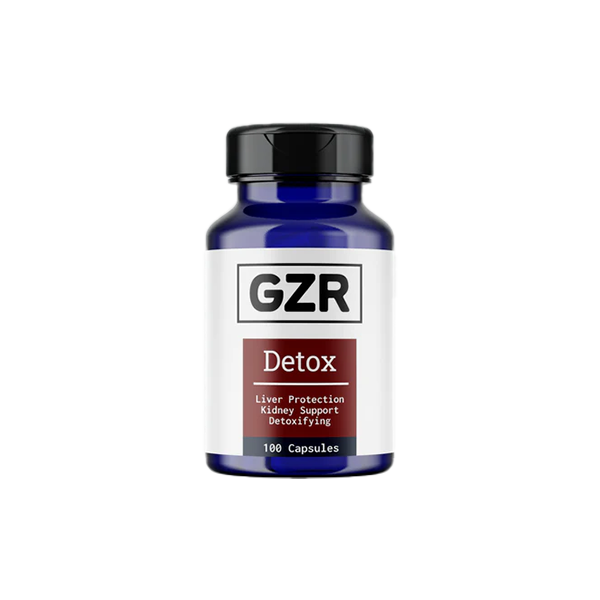 GZR 750mg Detox Capsules - 100 Caps