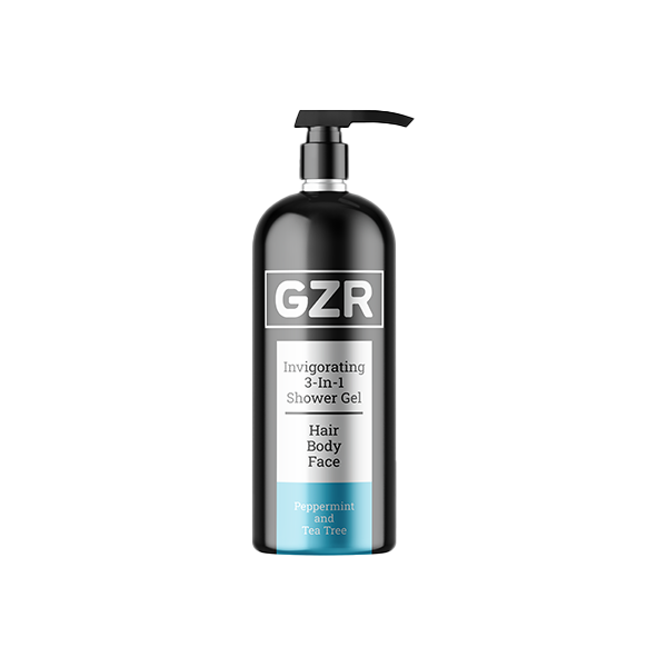 GZR Gel de Ducha Vigorizante 3 en 1 500ml