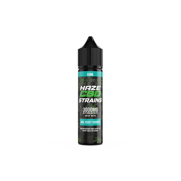 Cepas Haze CBD 3000 mg E-líquido CBD 50 ml Shortfill 0 mg (50VG/50PG)