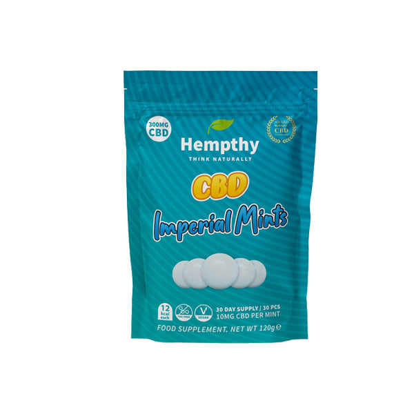 Hempthy 300mg CBD Gummies 30 Ct Pouch - Shop Now At The CBD Hut 