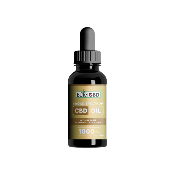 Bullet CBD 1000mg Huile de CBD à large spectre - 10ml