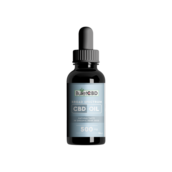 Bullet CBD 500mg Broad Spectrum CBD Oil - 10ml | The CBD Hut 