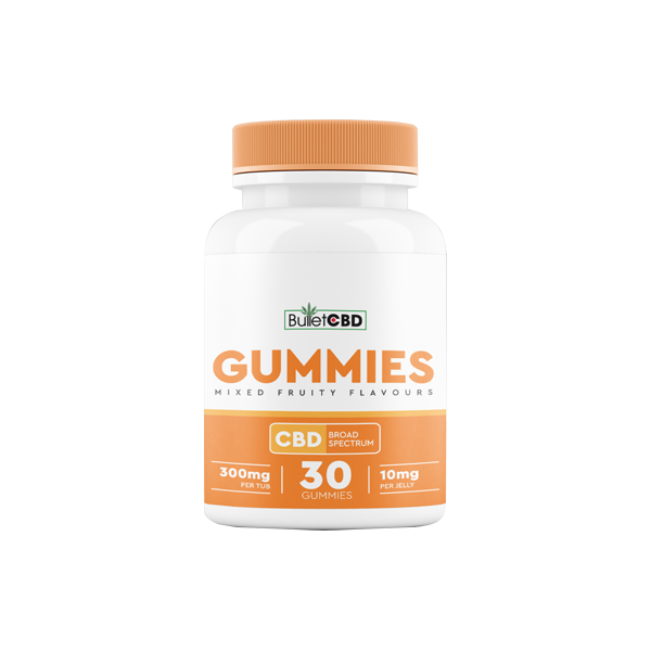 Bullet CBD 300 mg Gomitas de CBD de amplio espectro - 30 Piezas