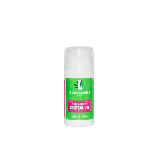 Loxa Beauty 1000mg CBD Control Gel - 100ml - Shop Now At The CBD Hut 