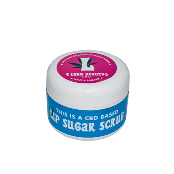 Loxa Beauty Gommage au sucre pour les lèvres au CBD 1000 mg - 100 ml