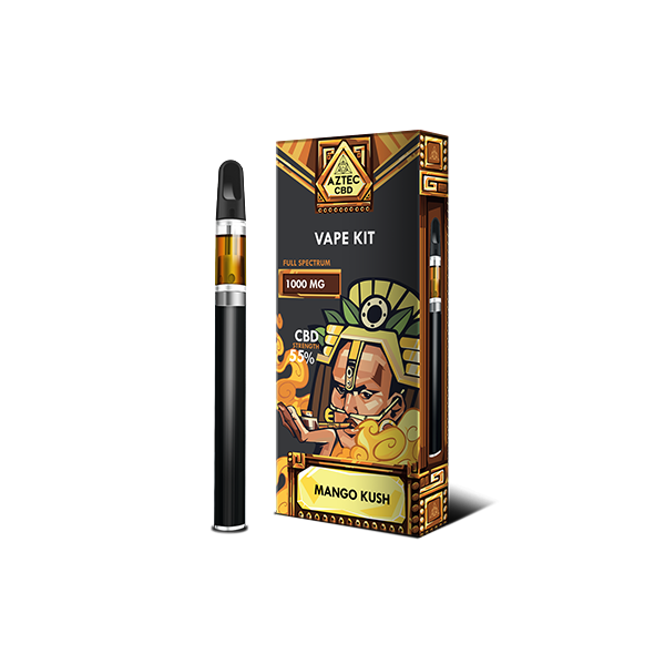 Kit de vapeo Aztec CBD 1000 mg - 1 ml