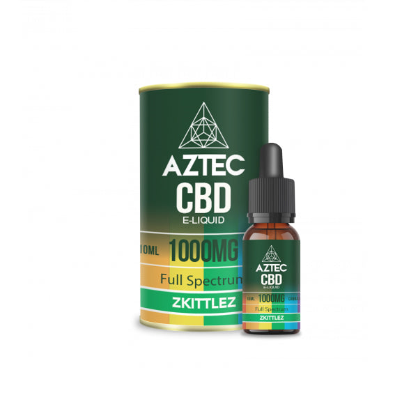 Líquido para vapear CBD Aztec CBD 1000mg 10ml (50PG/50VG)