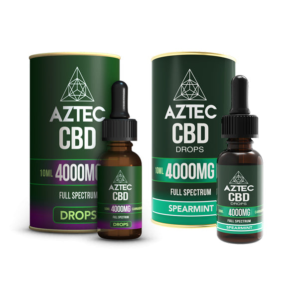 Huile de chanvre à spectre complet Aztec CBD 4000 mg CBD 10 ml