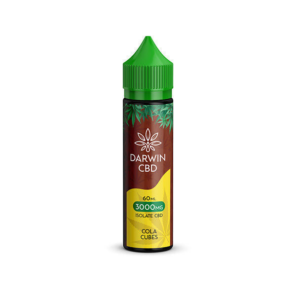 Darwin 3000mg CBD Isolate E-Liquid 60ml - Shop Now At The CBD Hut 