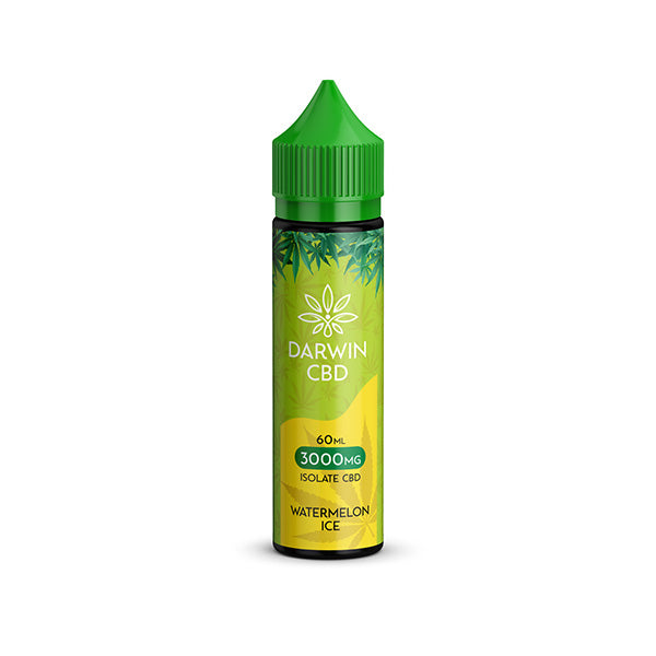 Darwin 3000mg CBD Isolate E-Liquid 60ml - Shop Now At The CBD Hut 