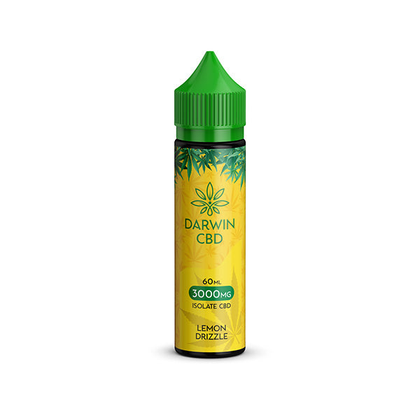 Darwin 3000mg CBD Isolate E-Liquid 60ml - Shop Now At The CBD Hut 