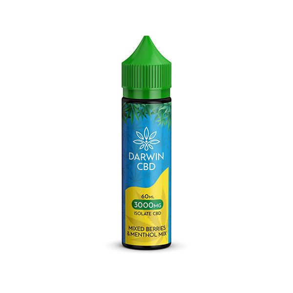 Darwin 3000mg CBD Isolate E-Liquid 60ml - Shop Now At The CBD Hut 