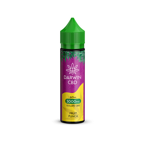 Darwin 3000mg CBD Isolate E-Liquid 60ml - Shop Now At The CBD Hut 