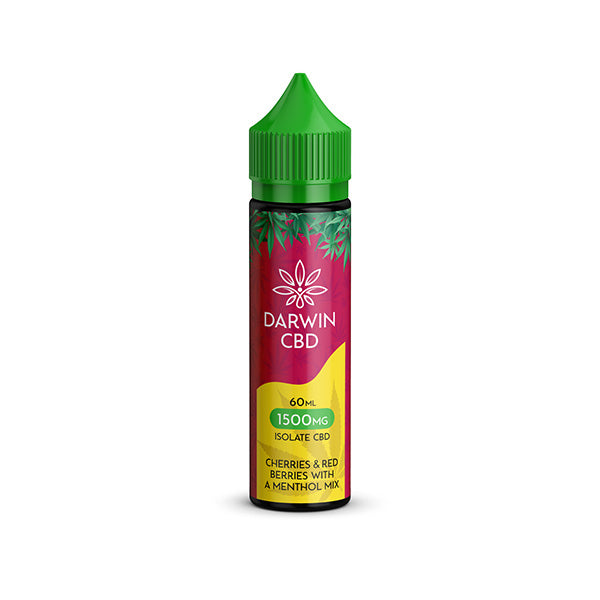 Darwin 1500mg CBD Isolate E-Liquid - 60ml (BUY 1 GET 1 FREE) - Shop Now At The CBD Hut 