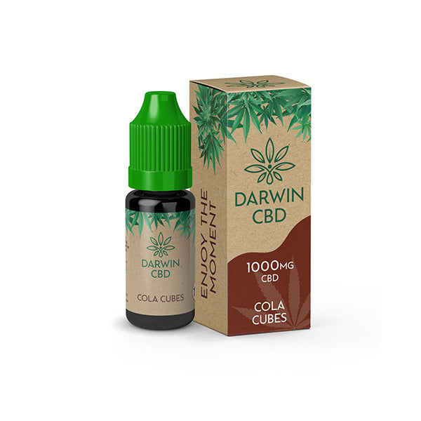 Darwin 1000mg CBD Isolate E-Liquid - 10ml - Shop Now At The CBD Hut 