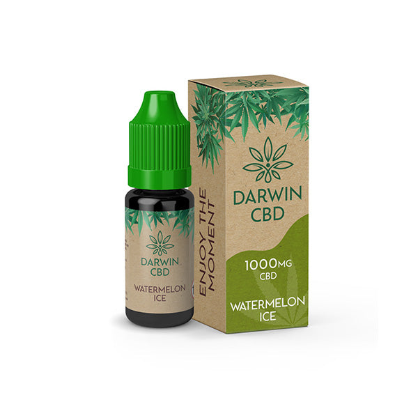 Darwin 1000mg CBD Isolate E-Liquid - 10ml - Shop Now At The CBD Hut 