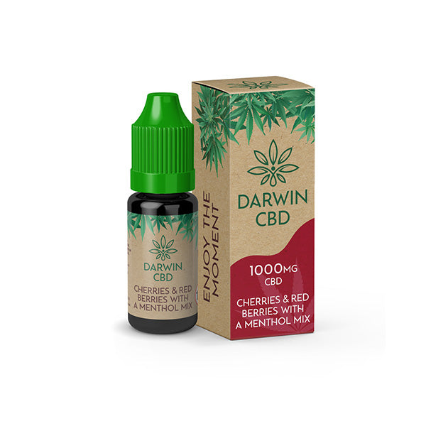 Darwin 1000mg CBD Isolate E-Liquid - 10ml - Shop Now At The CBD Hut 