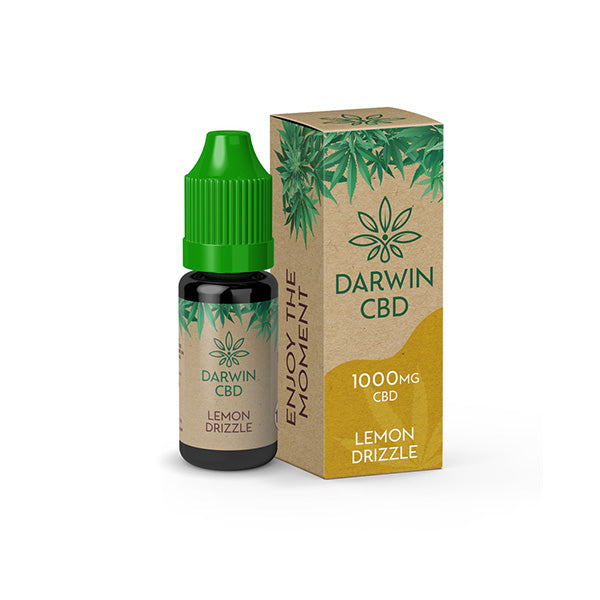 Darwin 1000mg CBD Isolate E-Liquid - 10ml - Shop Now At The CBD Hut 