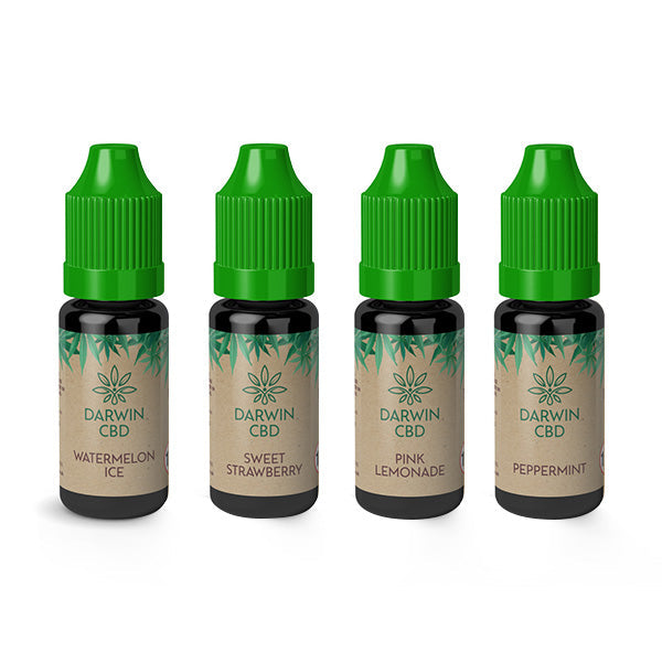 Darwin 1000mg CBD Isolate E-Liquid - 10ml - Shop Now At The CBD Hut 