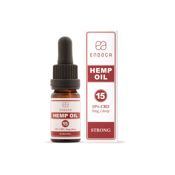 Endoca 1500mg Hemp Oil Drops - 10ml