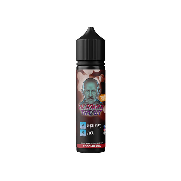 Vaping Bad by Orange County CBD 2500mg E-liquid - 50ml (60VG/40PG) - Shop Now At The CBD Hut 