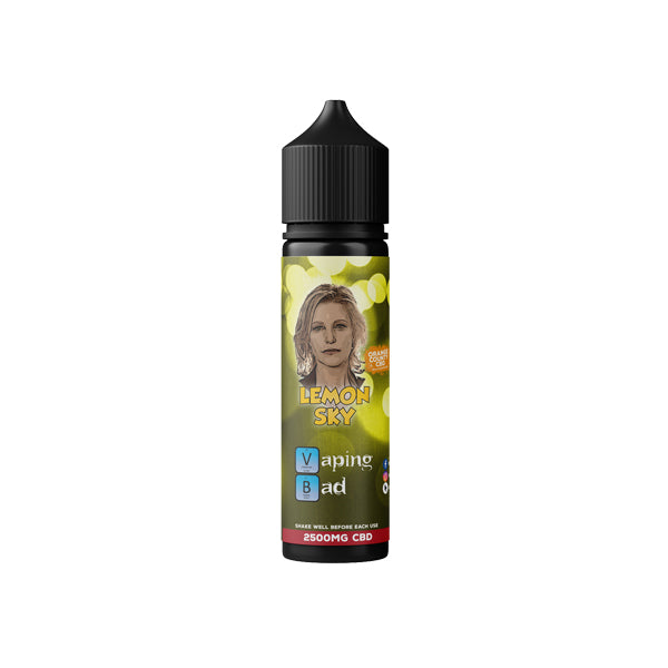 Vaping Bad by Orange County CBD 2500mg E-liquid - 50ml (60VG/40PG) - Shop Now At The CBD Hut 