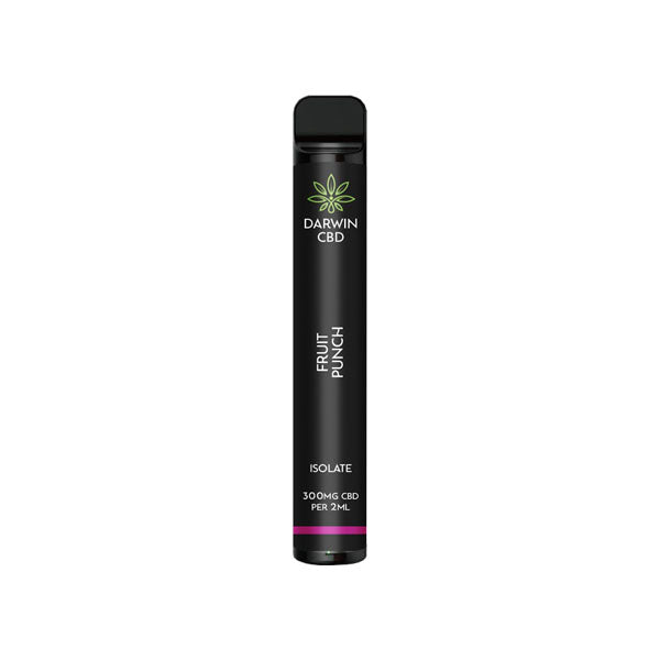 Darwin 300mg CBD Isolate Disposable Vape Device 600 Puffs - Shop Now At The CBD Hut 