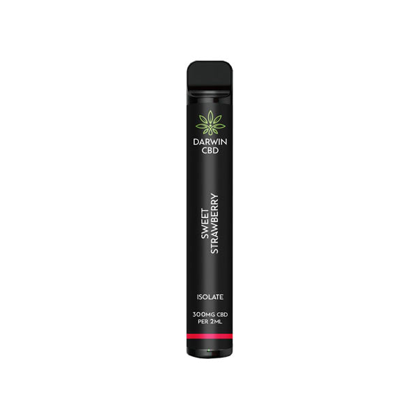 Darwin 300mg CBD Isolate Disposable Vape Device 600 Puffs - Shop Now At The CBD Hut 