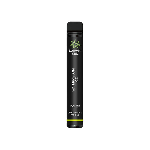 Darwin 300mg CBD Isolate Disposable Vape Device 600 Puffs - Shop Now At The CBD Hut 