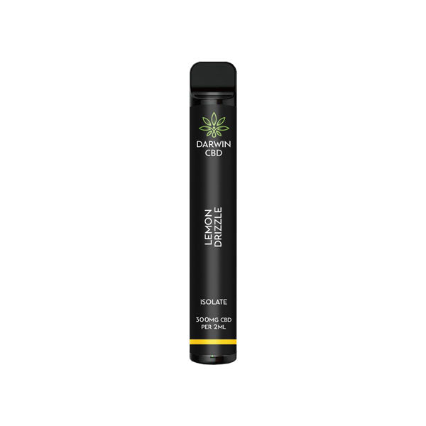 Darwin 300mg CBD Isolate Disposable Vape Device 600 Puffs - Shop Now At The CBD Hut 