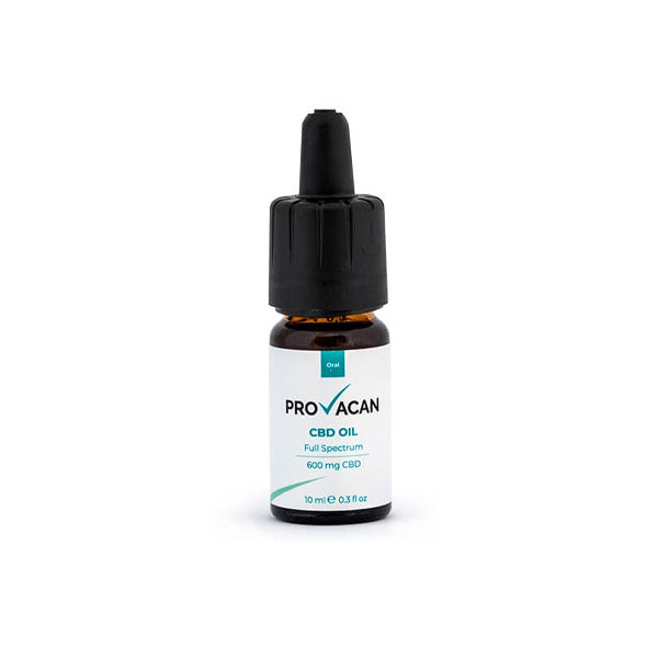 Provacan 600mg Huile de CBD à spectre complet - 10ml