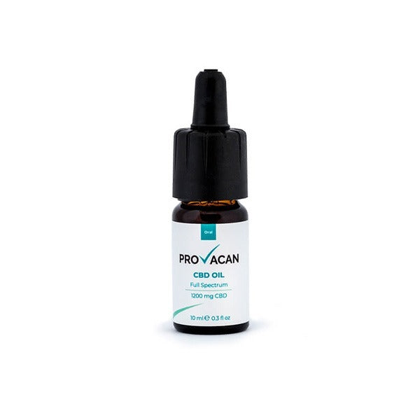 Provacan 1200mg Huile de CBD à spectre complet - 10ml