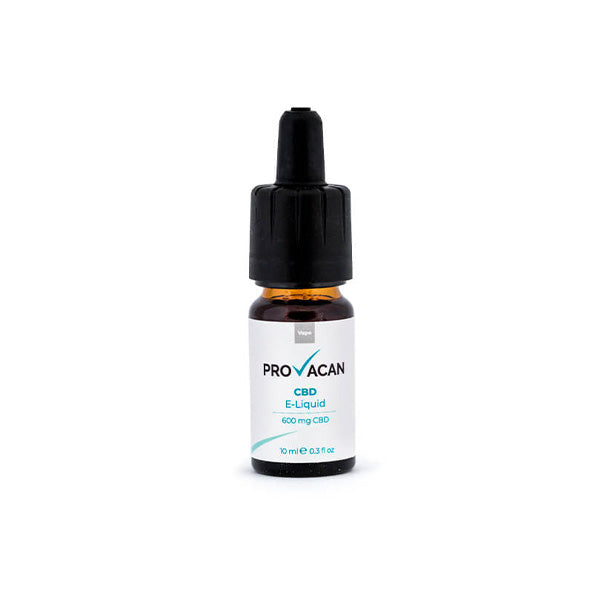 Provacan 600mg E-líquido CBD de espectro completo 10ml (80VG/20PG)