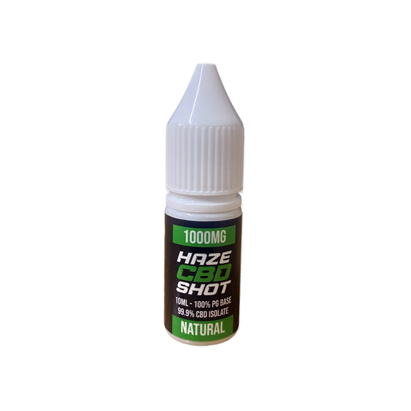 Haze 1000mg CBD Shortfill Shot - 10ml (100PG)