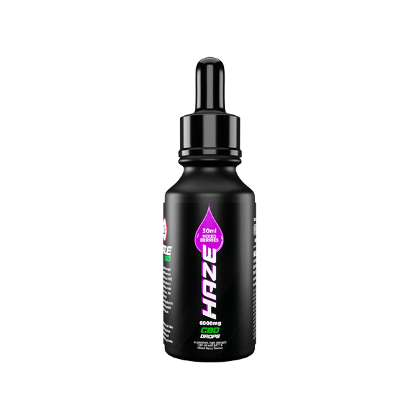 Gouttes de CBD Haze 6000mg - 30ml