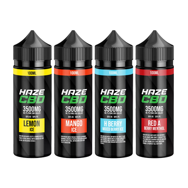 Haze 3500mg CBD E-Liquide 100ml (50VG/50PG)