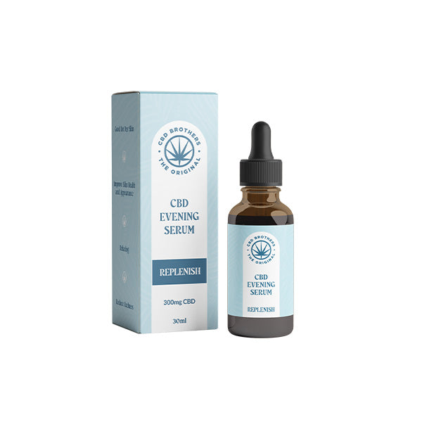 CBD Brothers 300 mg de suero de reposición nocturna de CBD - 30 ml