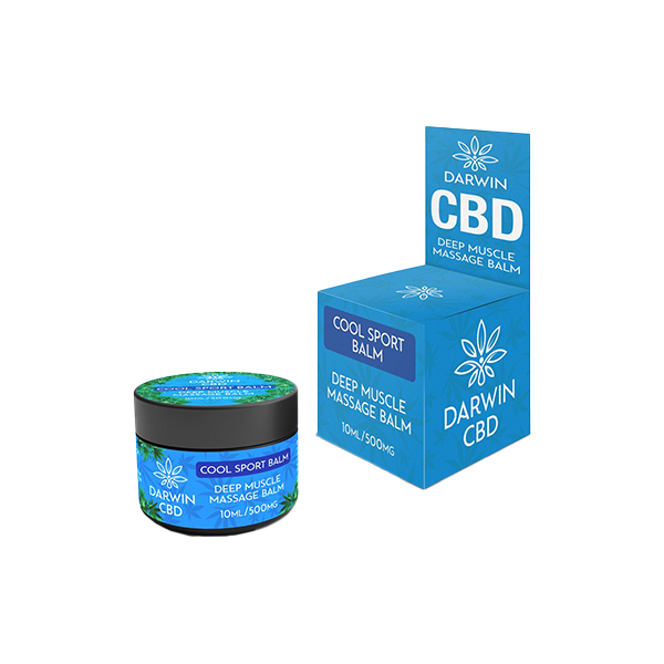 Darwin 500mg CBD Cool Sport Balm - 10ml