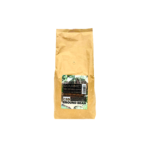 Equilibrium CBD 1000 mg Colombien torréfié moyen 1 kg de haricots moulus Packs de restauration