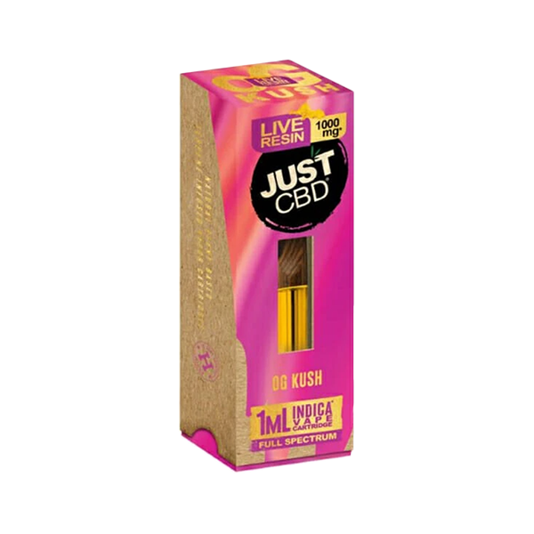 Just CBD 1000mg Live Resin Full Spectrum Signature Cartridges - 1ml | The CBD Hut 