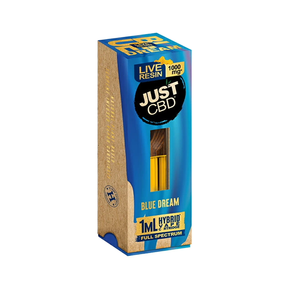 Just CBD Full Spectrum Live Resin 1000mg Signature Cartridges - 1ml - Shop Now At The CBD Hut 